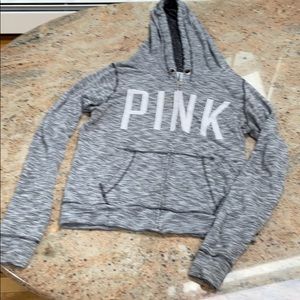 Pink Zipper Hoodie